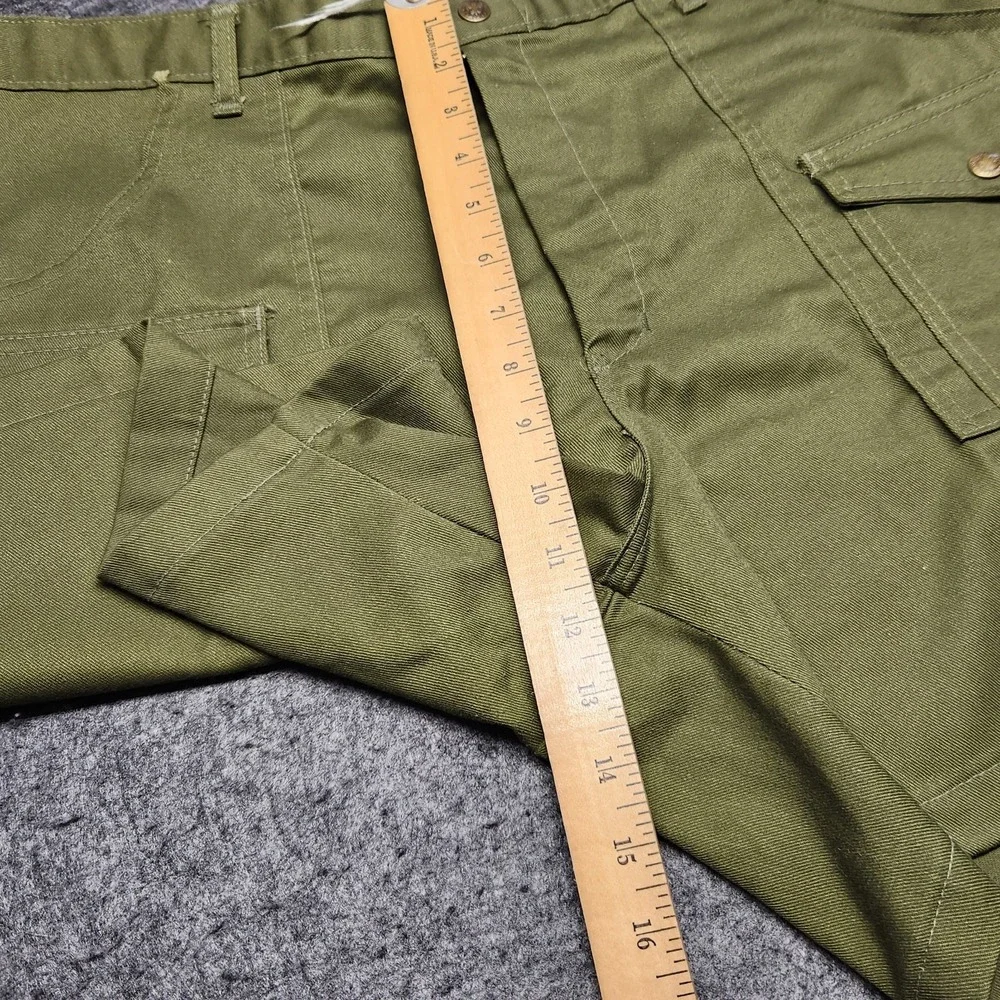 Boy Scouts of America BSA Green Official Uniform Cargo Shorts Mens 38 Scouting